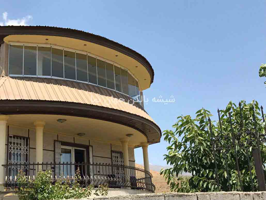 شیشه بالکن در تهران